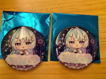 Vtuber 캔뱃지 2개 세트