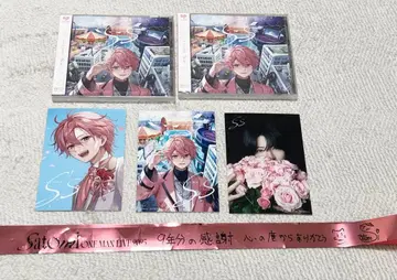 사토미 S's 앨범 2장 애니메이트 특전 브로마이드 은색 테이프 1개