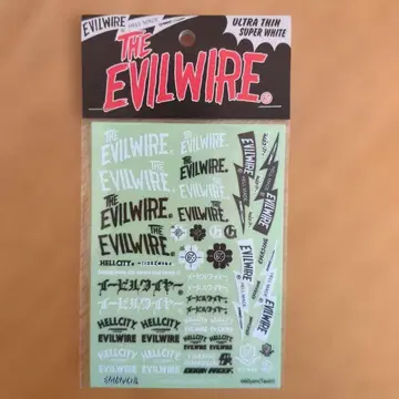 미니 사륜구동 Evilwire 이블와이어 스티커