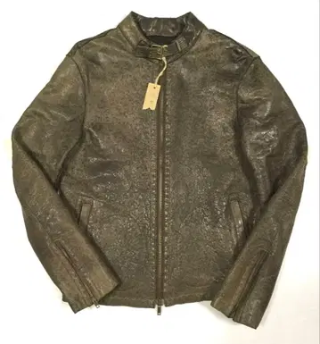 새상품 [ Salvatore Santoro ] 가죽 자켓 이탈리아제 48