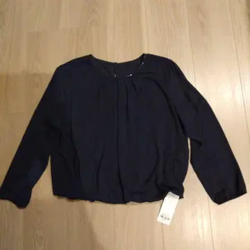 23구 네이비 블라우스