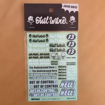 미니 사륜구동 Evilwire 이블와이어 스티커