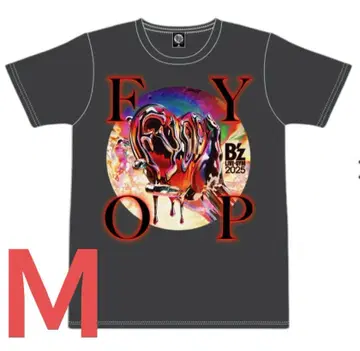 B'z LIVE 2025 티셔츠 M 사이즈 FYOP