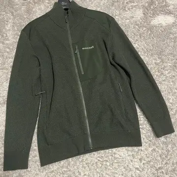 컨디션 최상 몽벨 미텔레기 풀 집업 스웨터 남성용 L 1106634