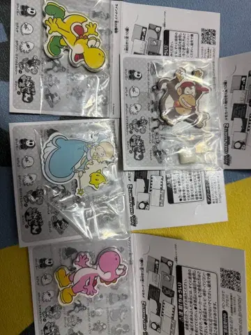 마리오 캐릭터 마그네츠 2