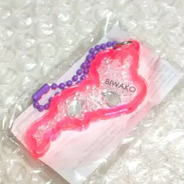[ 당일 발송 ] 비와코 키링 미즈도리 물고기 핑크
