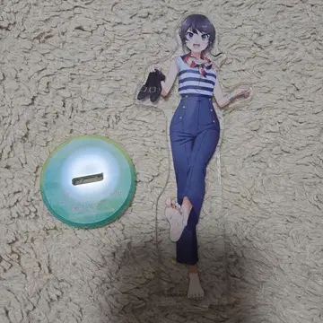 청춘 돼지는 사쿠라지마 마이 아크릴 스탠드 외출 여름