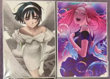 에이리언 스테이지 색지 스아 SUA 미지 MIZI 2장 세트