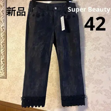 새상품 택 미사용 빅 사이즈 42 슈퍼 뷰티 스트레치 팬츠