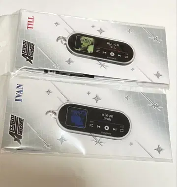 에이리언 스테이지 이반틸 아크릴 키링 음악 플레이어