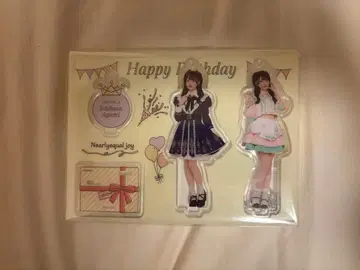 이치하라 아유미 생탄 기념 세트 아크릴 스탠드 브로마이드 니아조이
