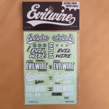 미니 사륜구동 Evilwire 이블와이어 스티커