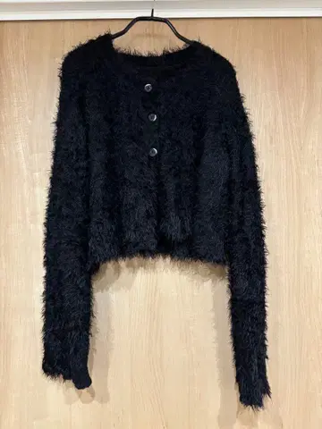 센소유니코 t.b 퍼 가디건 볼레로