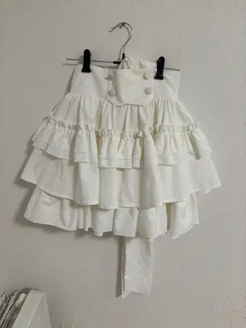 catcocoon 스커트만 화이트 화이트 M