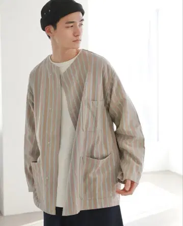 niko and - 니코앤드 스트라이프 슬리핑 셔츠 L