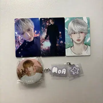 TXT 휴닝카이 트레이딩 카드 캔뱃지 아크릴 참 세트