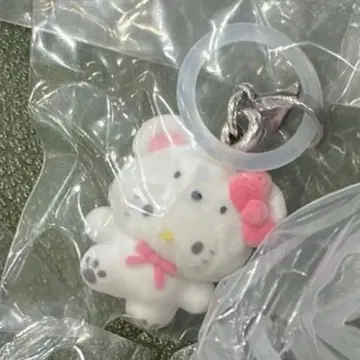 산리오 캐릭터즈 헬로키티 메지루시 액세서리 폭신폭신 스노우