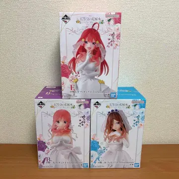 제일복권 5등분의 신부 니노 미쿠 마유이 다섯 쌍둥이로부터 사랑을 담아