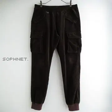 SOPHNET. 소프넷 코듀로이 이지 카고 리브 팬츠
