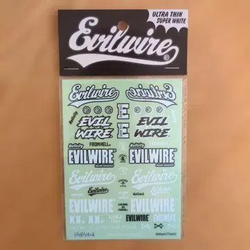 미니 사륜구동 Evilwire 이블와이어 스티커