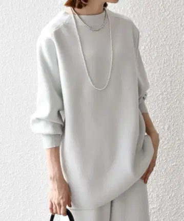 SHIPS any 쉽스에니 미라노 리브 스탠드 넥 풀오버