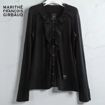 마리떼 프랑소와 저버 프릴 디자인 가디건