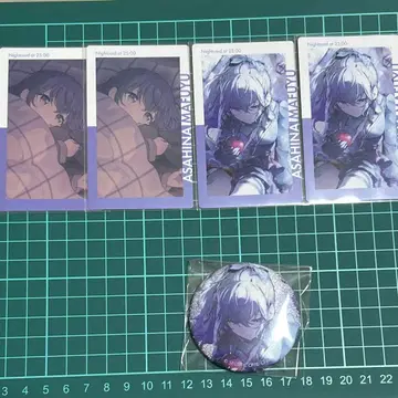 프로세카 아사히나 마후유 에피카 글리터 캔뱃지