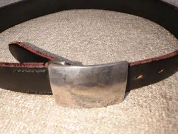 플랫 헤드 플레이트 버클 벨트 FN-BE-L001