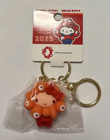 신오사카 한정 산리오 미야쿠미야쿠 키링 헬로키티 최애 컬러