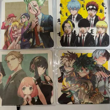 점프 작품 코스터 10개