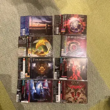 Firewind 파이어윈드 일본 국내 초회반 포함 CD 9매 세트