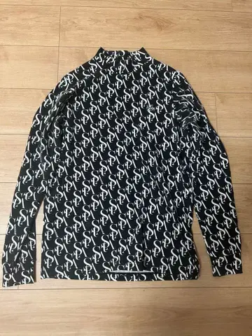 St ANDREWS 긴팔 셔츠 블랙/화이트