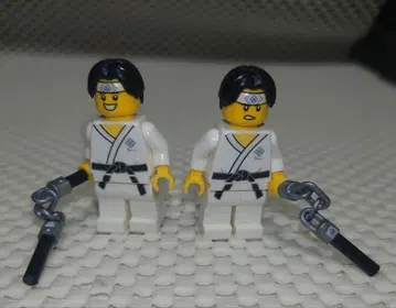정품 레고 미니 피규어 20 무투가 미니 피규어 2개