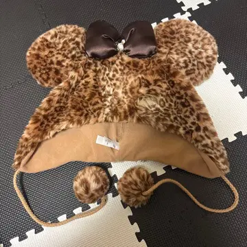 도쿄 디즈니 리조트 레오파드 캡