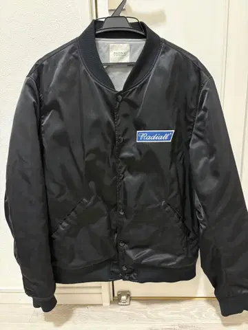 Radiall 봄버 자켓 블랙