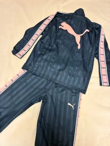 PUMA 핑크 저리 상하의 세트