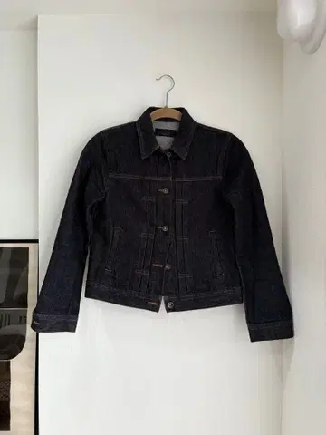 Indigo 데님 자켓