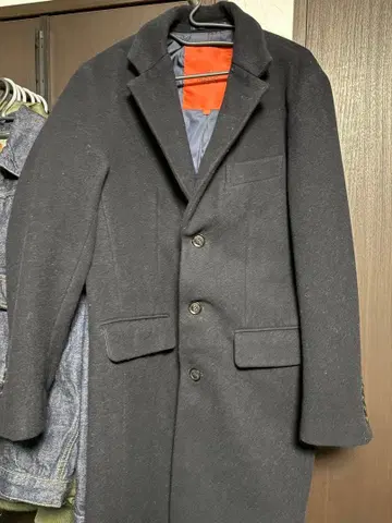 ROSSO 체스터 코트 S 네이비