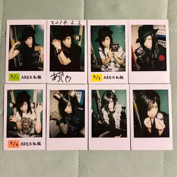 D ASAGI 아사기 폴라로이드 NYASAGI 흑룡 굿즈