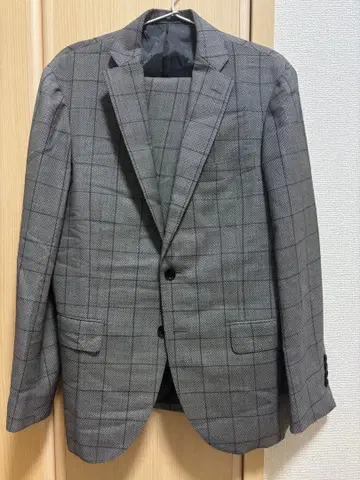 빔즈하트 수트 그레이 체크 셋업