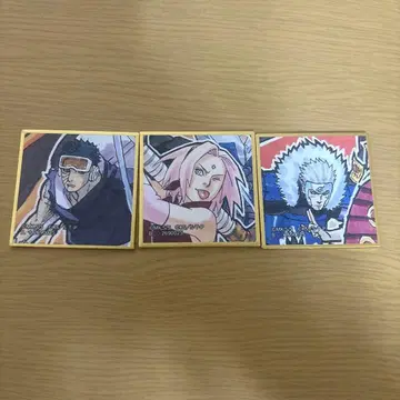 나루토 NARUTO 우치하 오비토 토비라마 사쿠라 콩 가샤 색지