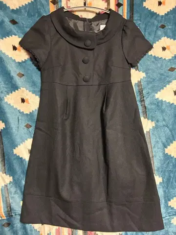 [ 미사용 새상품 ] LODISPOTTO 블랙 무릎 기장 원피스 반팔