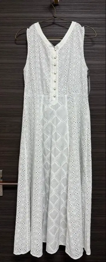 axes femme 레이스 패치워크 원피스