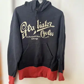 새상품급 MWS 아메카지 후드 부착 후드티 일본제