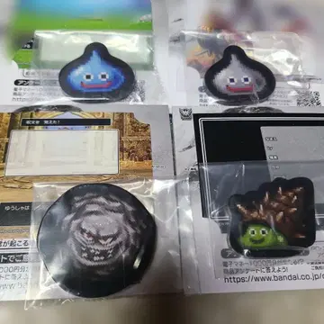 드래곤 퀘스트 캐릭터 마그네트 로토 삼부작 메탈 슬라임 외 4종 세트