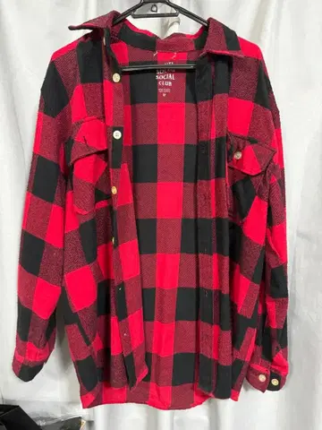 ANTI SOCIAL SOCIAL CLUB 플란넬 셔츠 M 사이즈