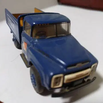 파란색 트랙 미니카 적재함 포함