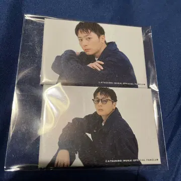 미사용 이누카이 타카아키 팬미팅 한정판 굿즈 랜덤 마그넷 2종 세트