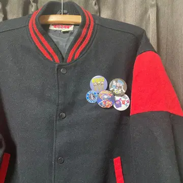 Lancaster 바시티 자켓 캔뱃지 세트 하자품