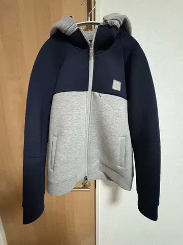muta 본딩 후드티 L 사이즈 네이비/그레이